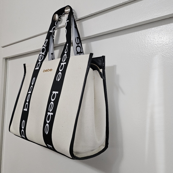 Large Bebe Canvas Bag - Picture 3 of 4